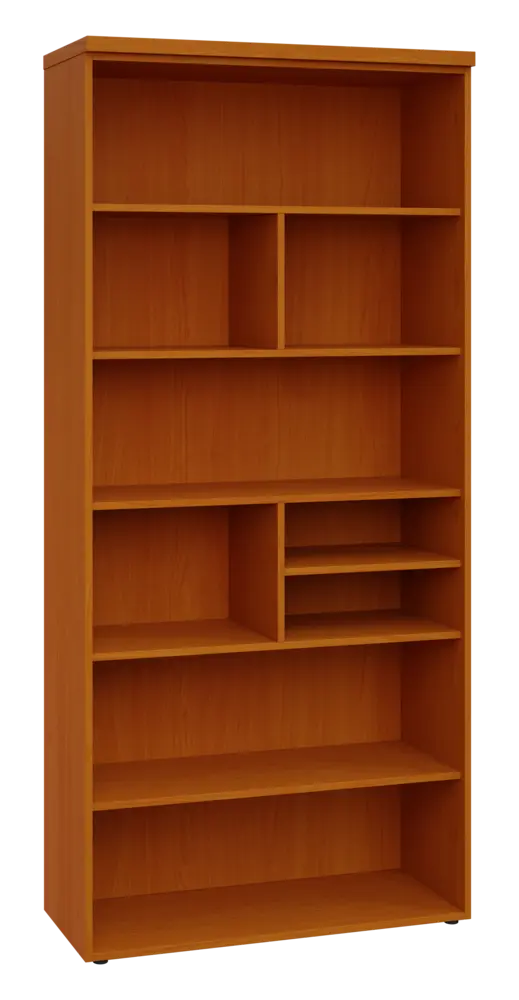 SIN 6 - 10N kancelářská skříň, nika, 2170x1000x400, třešeň šumavská